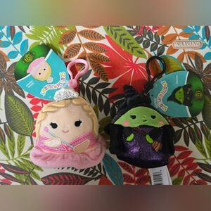Wicked Squishmallow Clips: Glinda & Elphaba